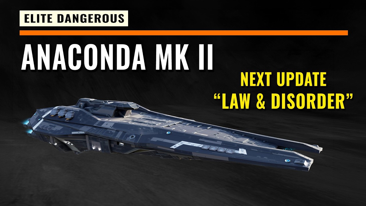 Переработка системы преступлений и наказаний, анонс Anaconda MkII | Elite Dangerous: обновление L...