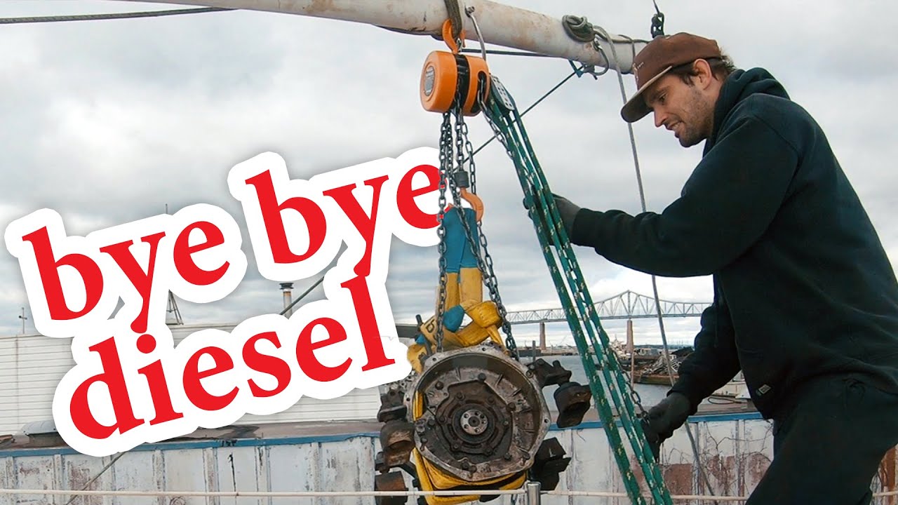 Ep. 12: Bye Bye Diesel! Engine Removal: Part 3 - Refitting Reverie