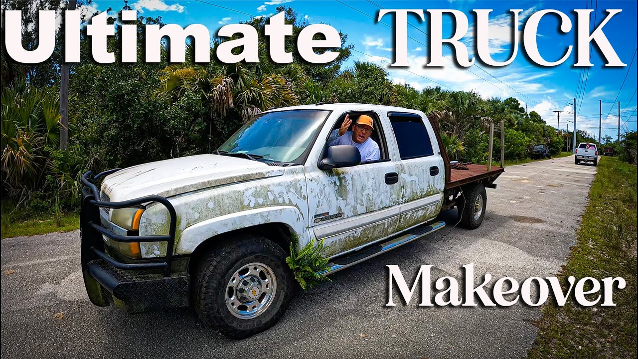 Ultimate Truck Makeover! We turned this Junk Truck into a  Masterpiece!
