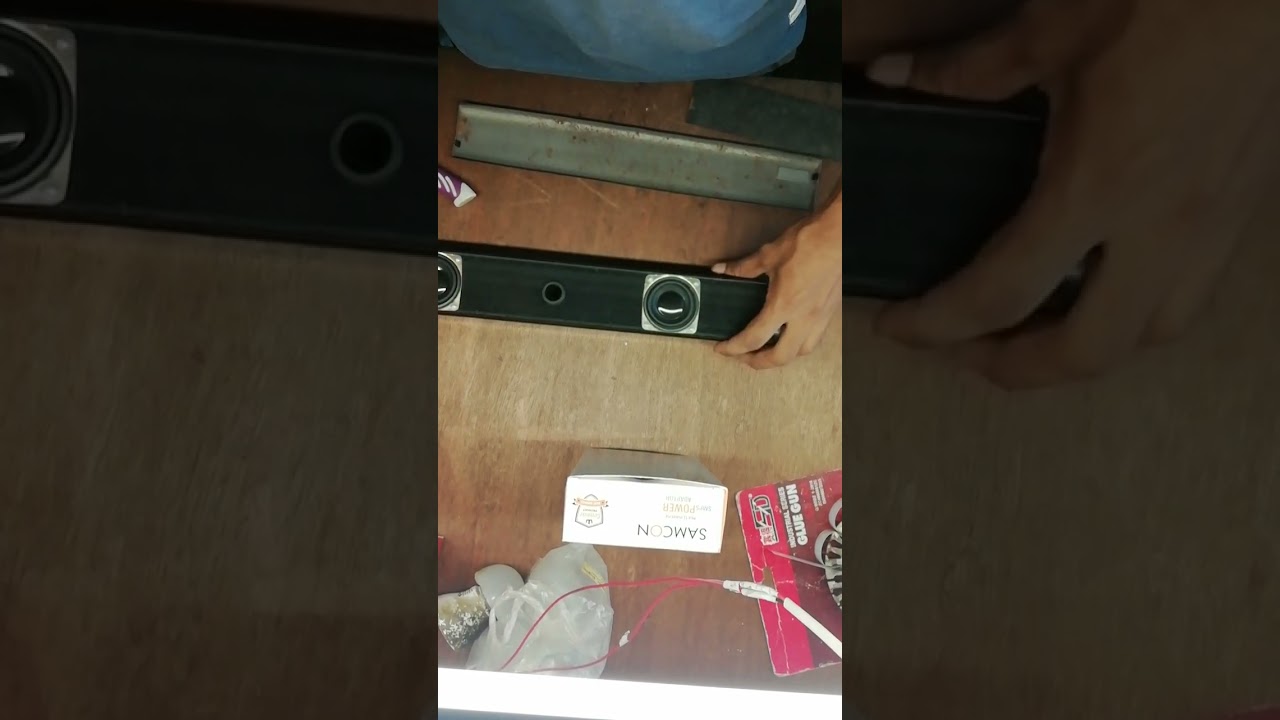 Internal part of ss bright bluetooth sound bar