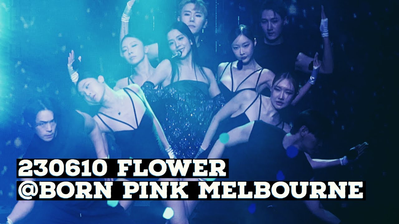 230610 BLACKPINK JISOO 지수 직캠 - '꽃 (FLOWER)' Born Pink Melbourne (4K) FANCAM