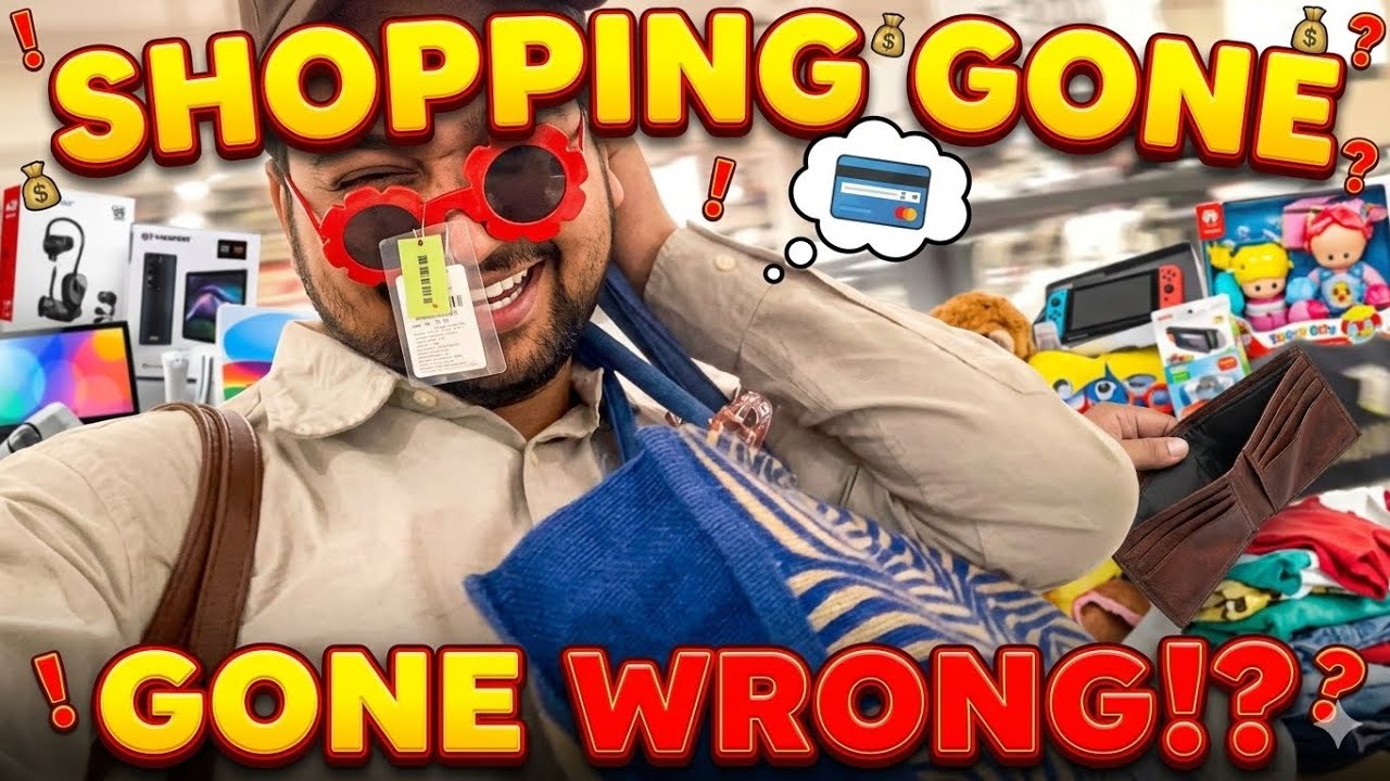 Shopping Gone Wrong Gone Wrong Gone Wrong!! 😂 Full Chaos in Mall |spar, max, vishal. #shopping #vlog