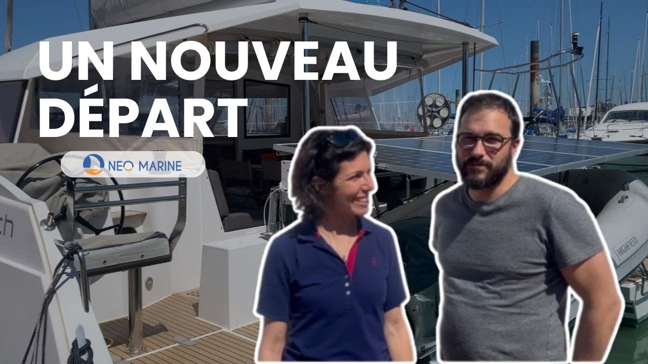 REMISE OFFICIELLE d'un Nautitech 40 OPEN d'occasion !