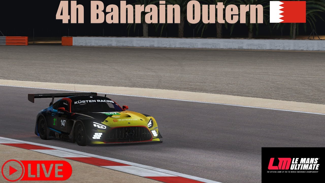4h Bahrain Outern Küstenracing Team Yellow #147 | Team Küstenracing | HBg9er Live LMU