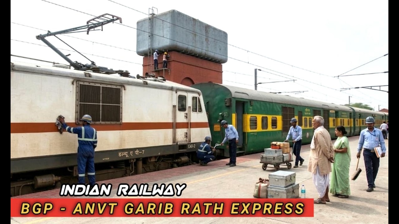 22405 -BGP-ANVT GARIB RATH EXPRESS LIVE RAILWORKS #indianrailways #railworks #simulator #gaming#live