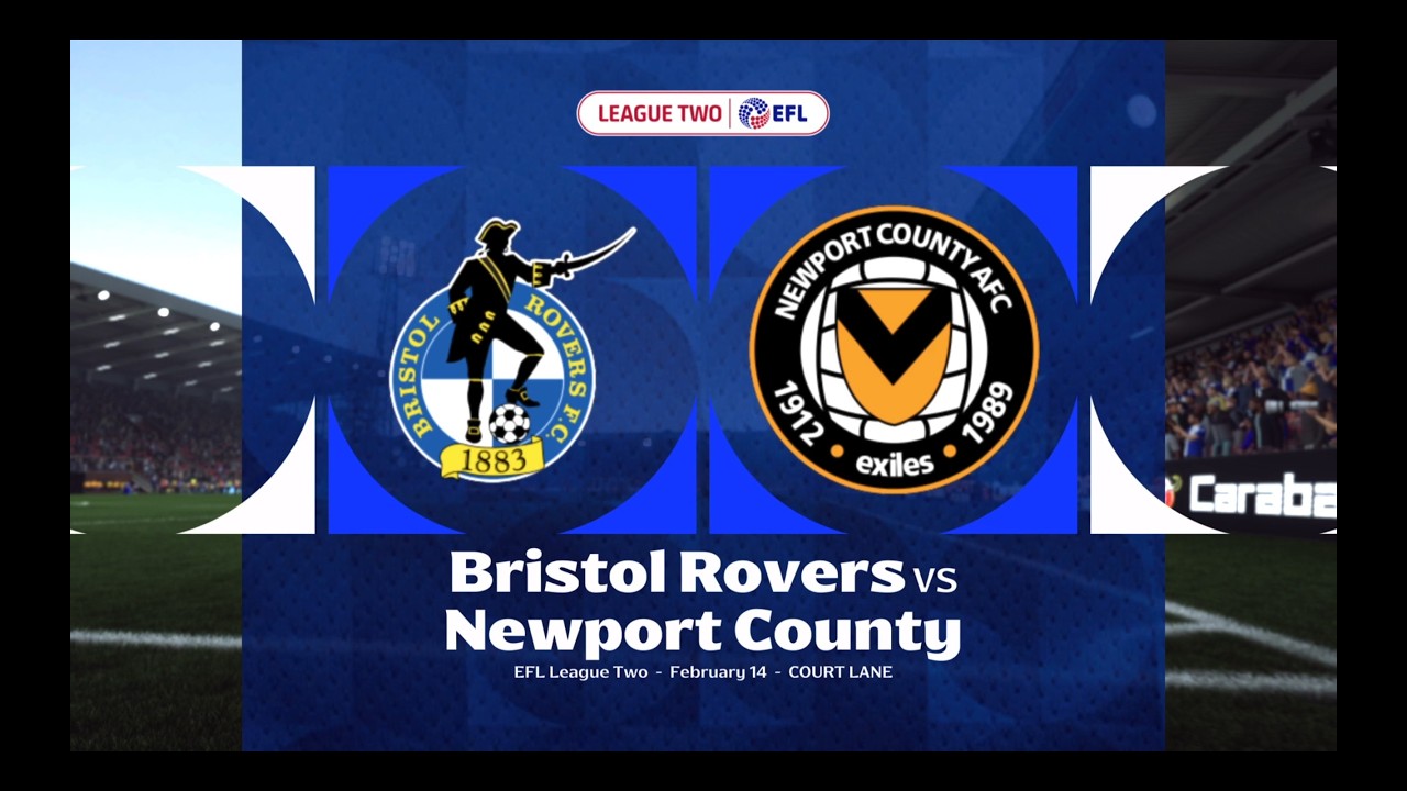 EA FC 26 PS5 Pro Bristol Rovers Vs Newport county sliders V9 FUMA Legend Authentic patch 1 4 3