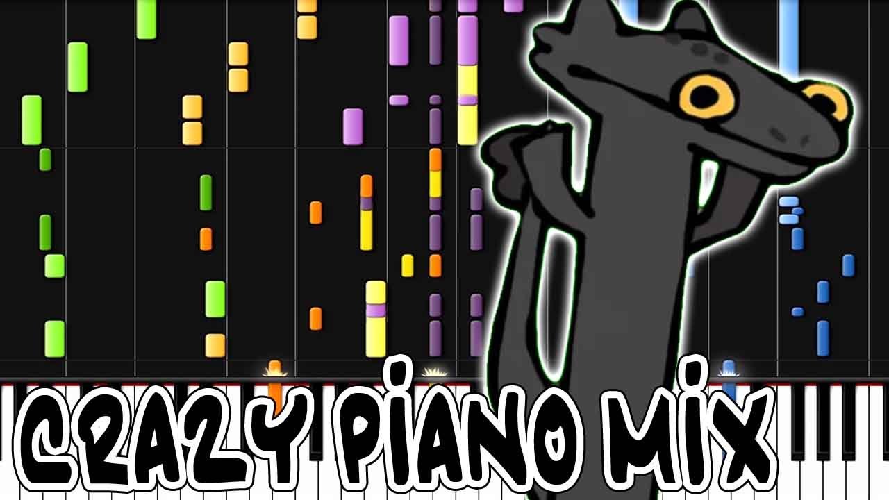 Crazy Piano Mix! DRIFTVEIL CITY [Pok&eacute;mon Black & White] #toothless Meme