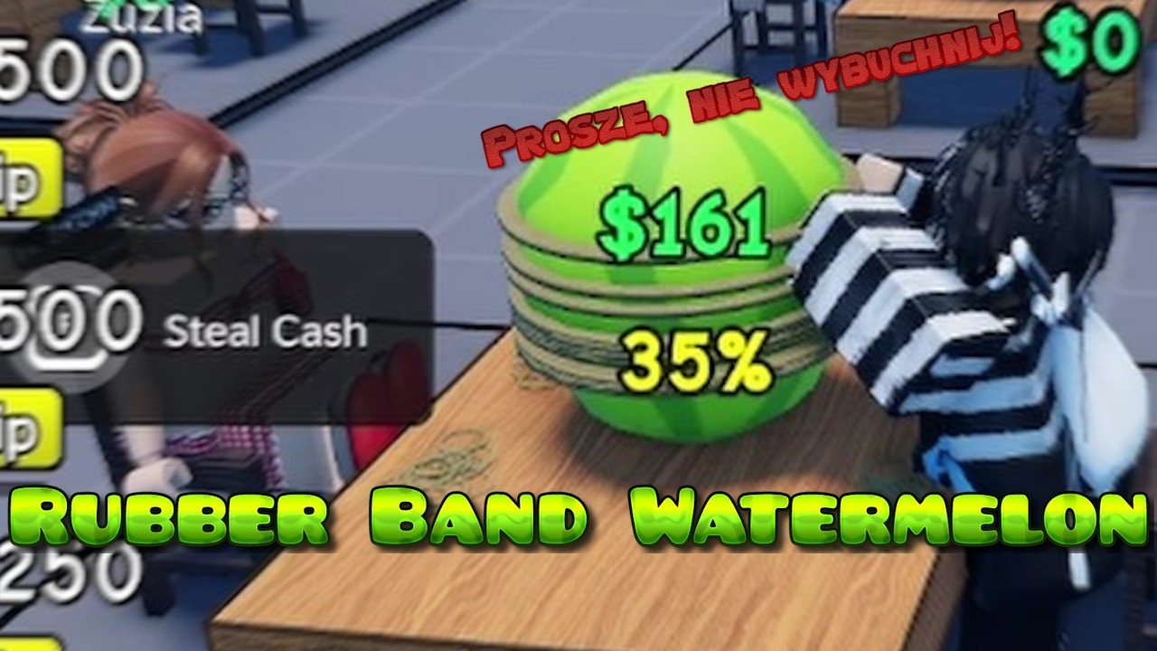 Testujemy Swoje Szczęście! // Rubber Band Watermelon 🍈 (Roblox)