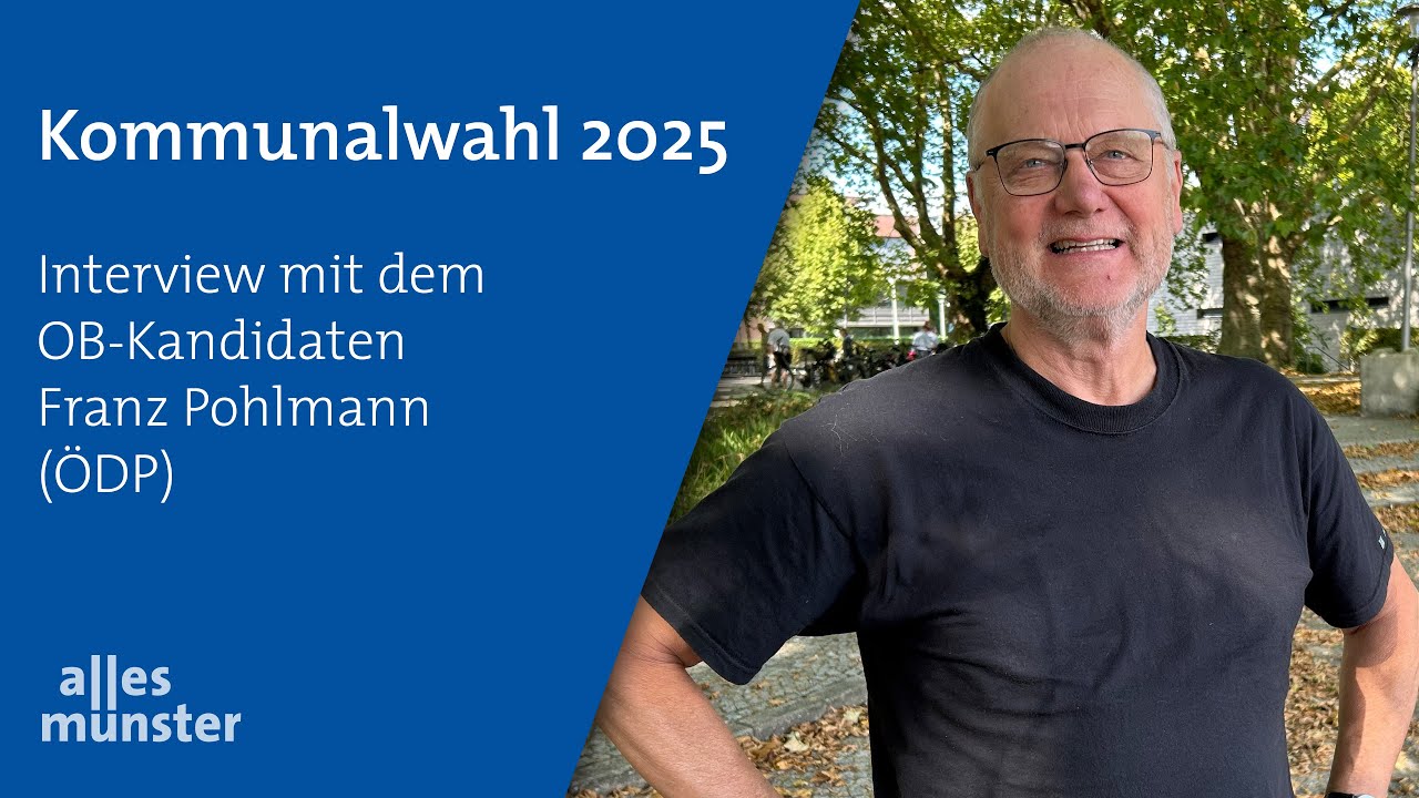 Kommunalwahl Münster 2025 – Franz Pohlmann (ÖDP)