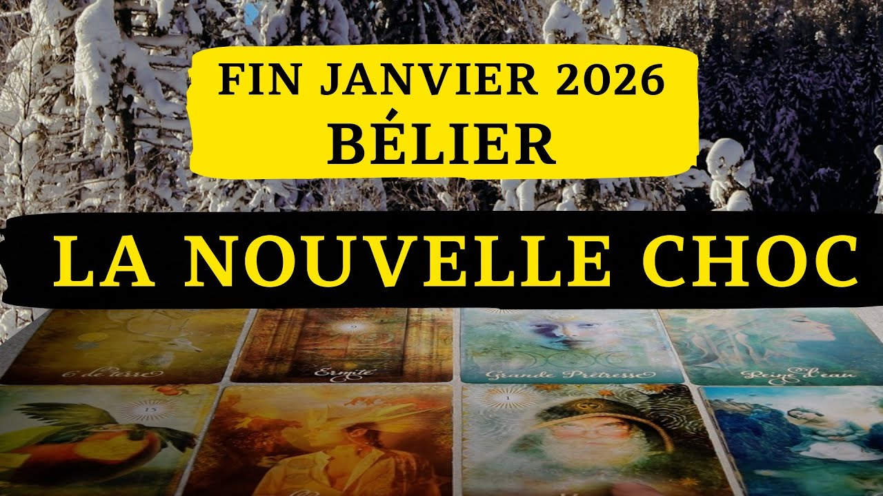 BELIER ~ la nouvelle qui vous laisse sans voix ~ FIN JANVIER 2026