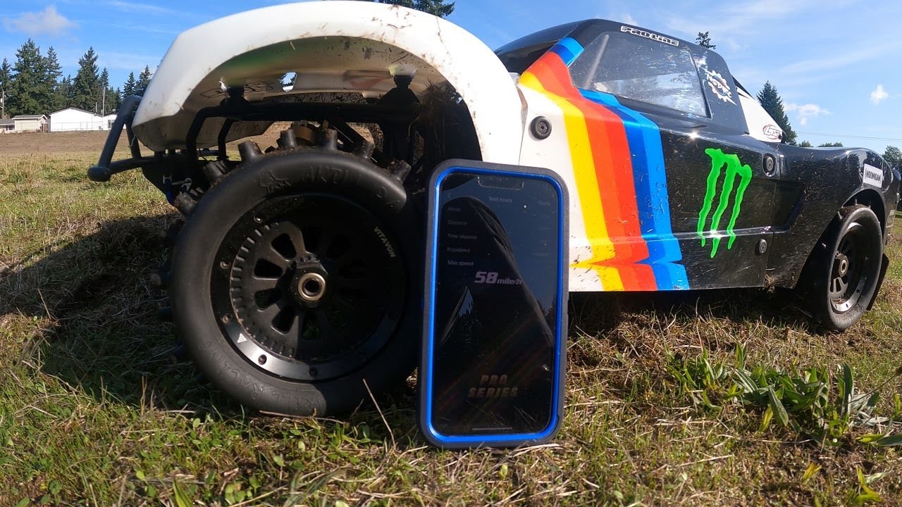 12S LOSI 5T BRUSHLESS RC CAR HOW FAST IS IT?? HUGE #MAX4 650KV
