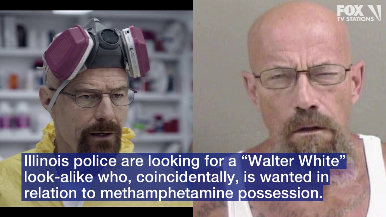 Illinois police looking for &lsquo;Walter White' look-alike wanted in relation to meth possession