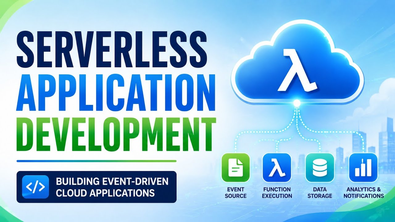 Разработка serverless-приложений | Создание событийно-ориентированных облачных приложений | Uplatz