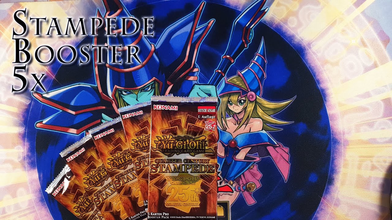 Unboxing Yu-Gi-Oh! - Stampede Booster 5x - DoffazukisDeckbauDungeon