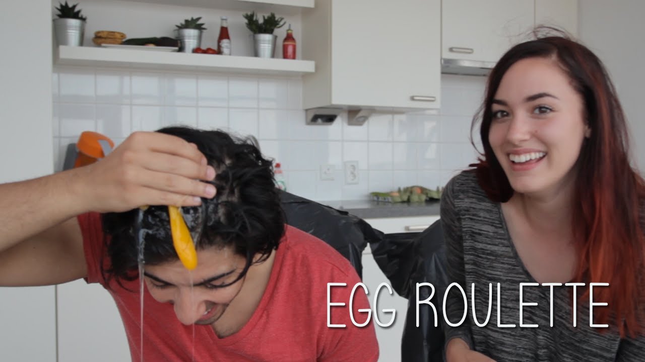 EGG ROULETTE CHALLENGE! - Mert vs Teske - FUN