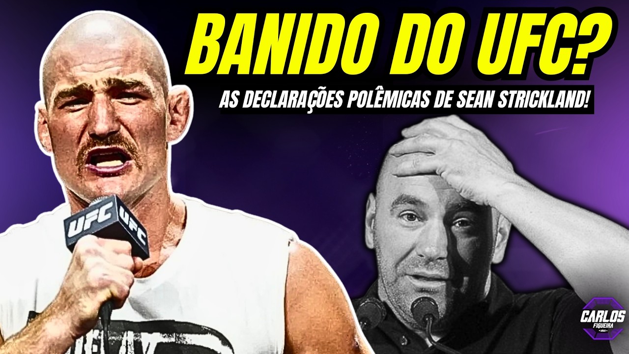 NOVA POLÊMICA! SEAN STRICKLAND VAI SER BANIDO DO UFC?