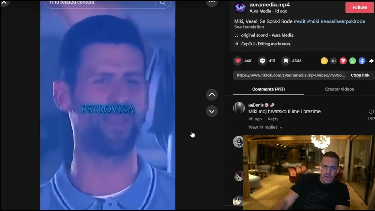 Baka Prase reaguje na Tik Tokove-Lija o vezi prije Straleta Tkda