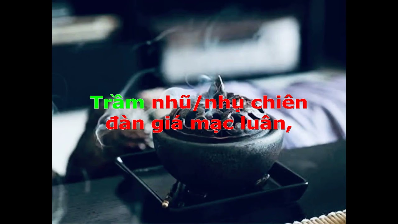 Tán rơi : Trầm Dụ- có chạy chữ dễ học dễ nhớ