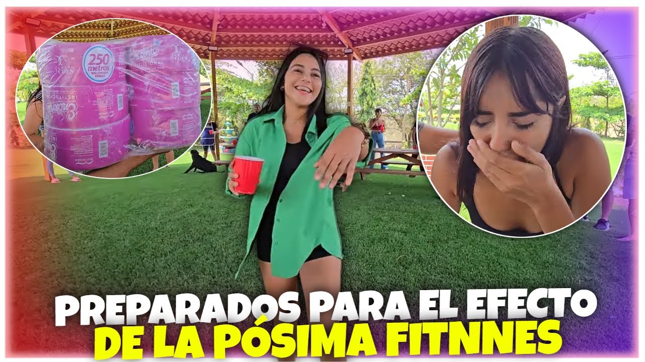 Estas son las reacciones de la Plaga al tomarse la pósima fitness. Angy casi lo vomita