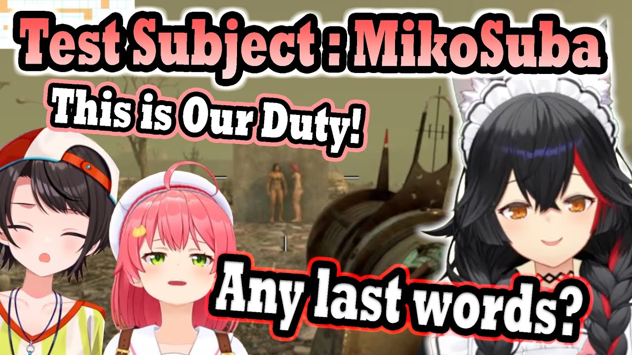 Miko & Subaru Get Used as Test Subjects for Fubuki’s Rocket Launchers ! 🤣#ホロ7DTDハード
