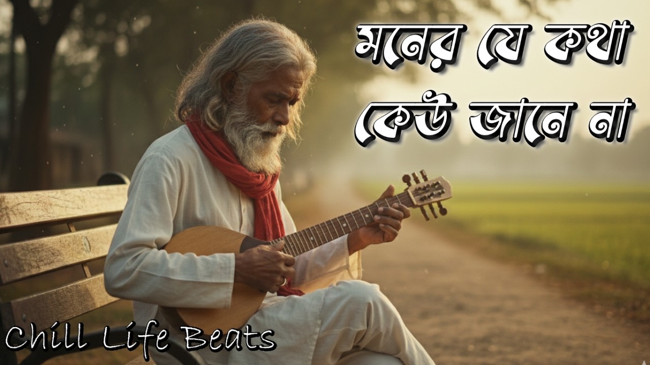 মনের যে কথা কেউ জানে না — বাউল গানের কালেকশন 🎵 | Bangla Folk Emotional Songs | @ChillLifeBeats