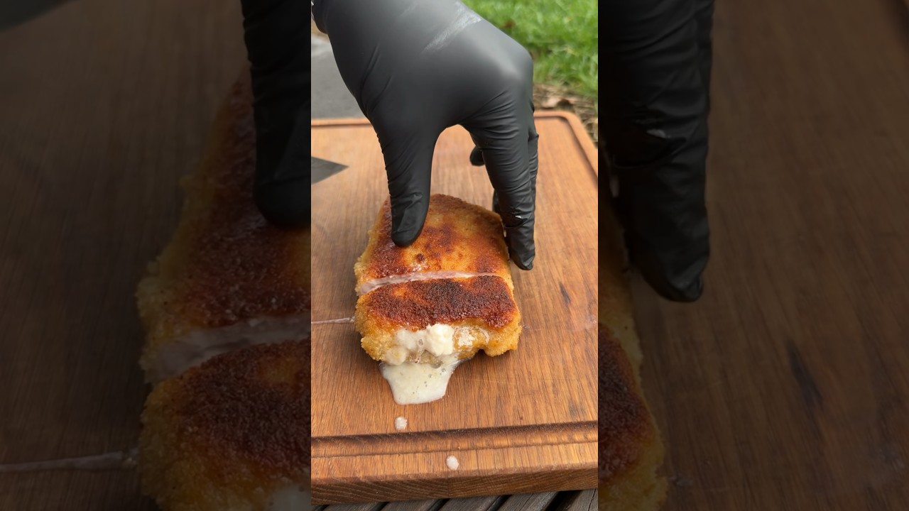 #asmr Cheese Schnitzel!