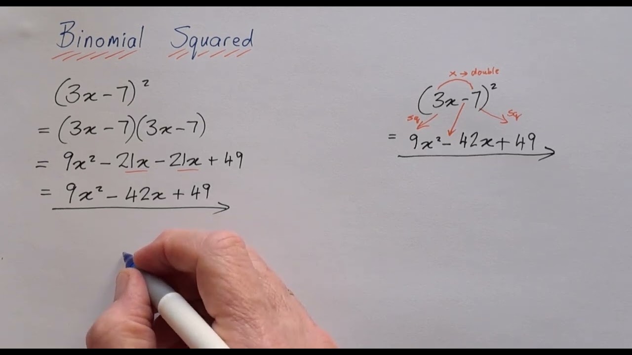 Simplification | Ep 6 | Binomial squared