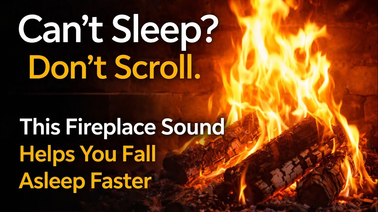 Best relaxing Fireplace Firesounds Bonfire 2 hours 