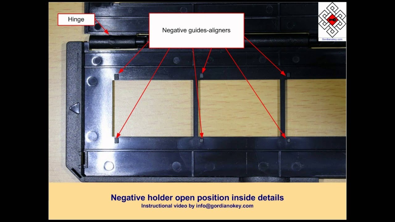 SainSonic Scanning Negatives step by step