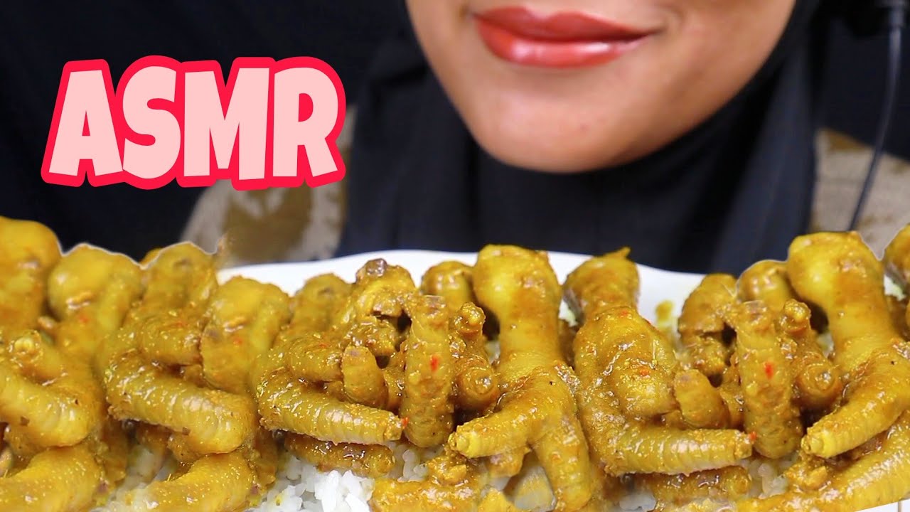 ASMR MUKBANG CEKER BUMBU KUNING || ASMR INDONESIA || EATING SOUNDS || SUARA MAKAN CEKER KERAS 