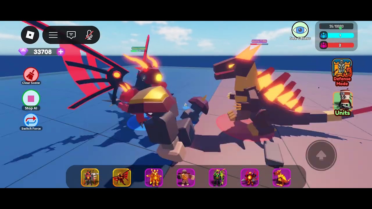 Dragon Nailgun Showcase / Roblox Brainrot vs Mecha 