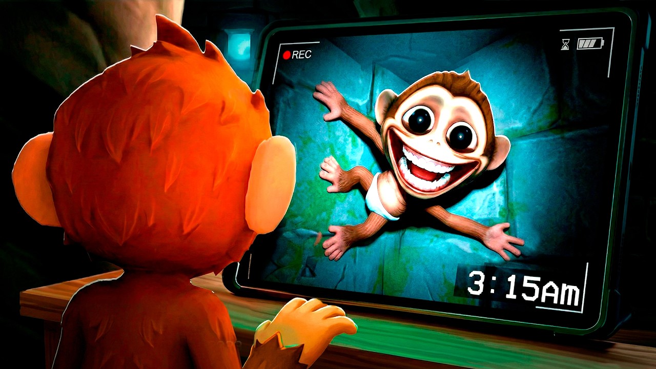 Baby Monkey Gets SCARY When You Stop Looking