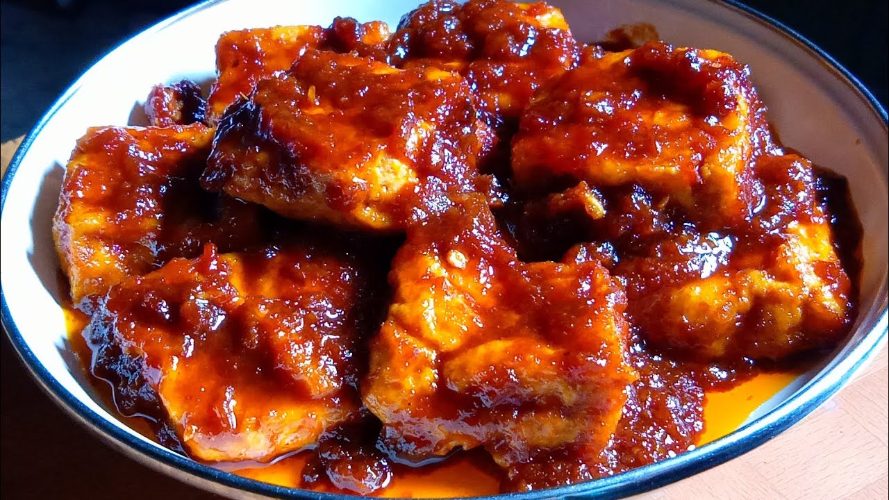 Resep TAHU KECAP YANG ENAK BANGET. Gurih Kuah Kecapnya Bikin Nagih.