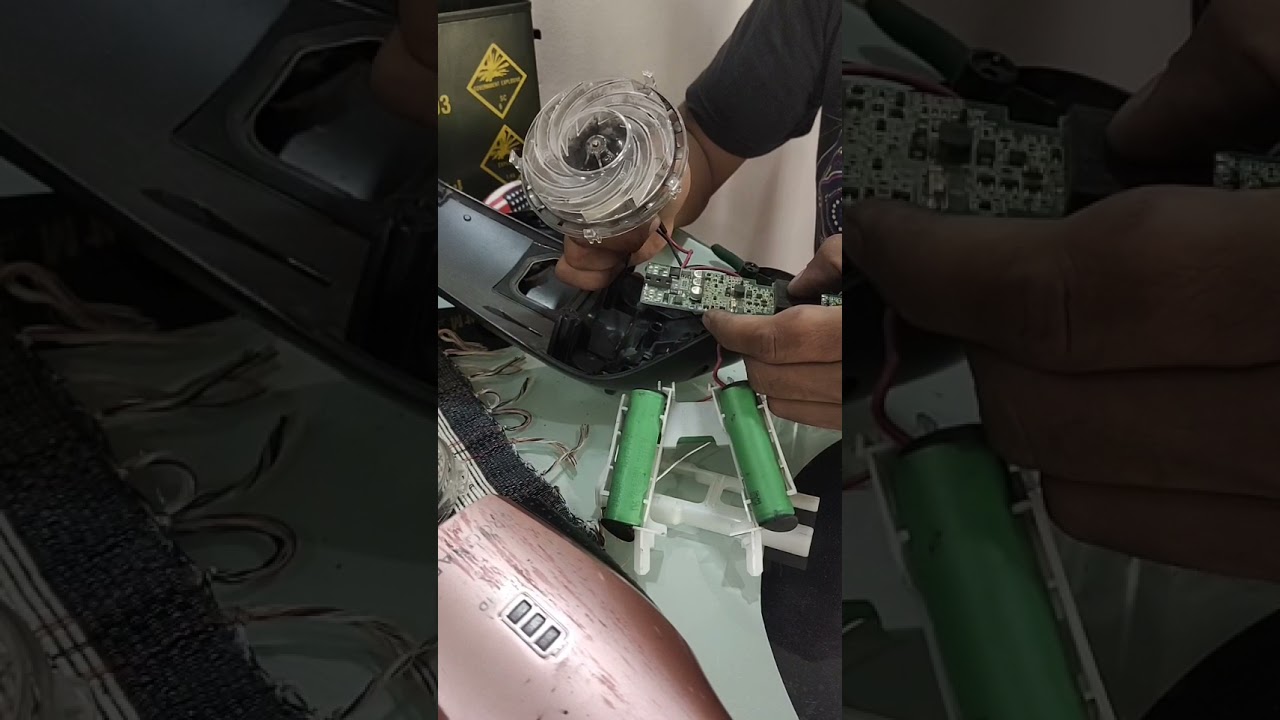 Repair cordless vacuum Electrolux