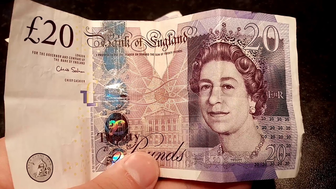 How long can I use the old &pound;20 Note? Paper &pound;20 Withdrawal date