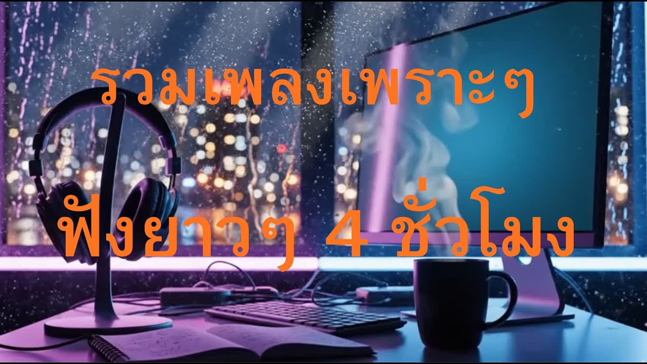 รวมพลงฟังยาวๆ ฟังตอนทำงาน   วันหยุด  เพราะๆ  4 ชั่วโมง เต็ม    by Major Music Station  vol.33