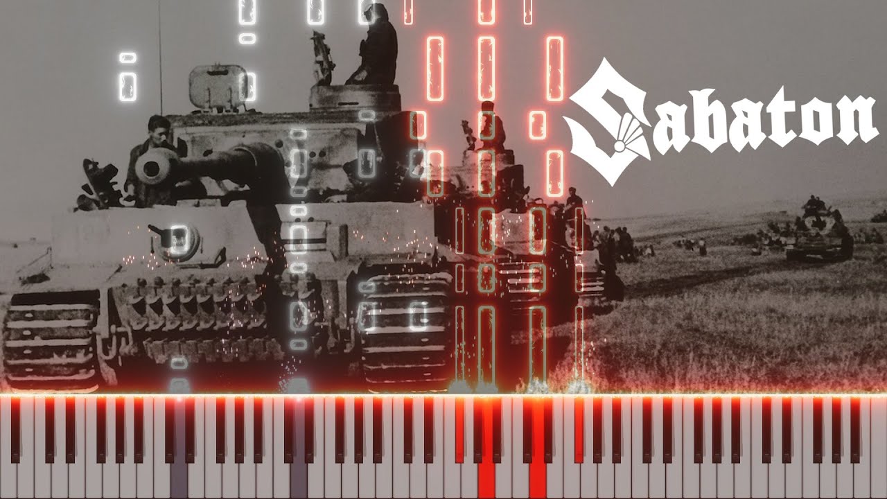 Sabaton - Panzerkampf | Piano (Free Sheet Music)