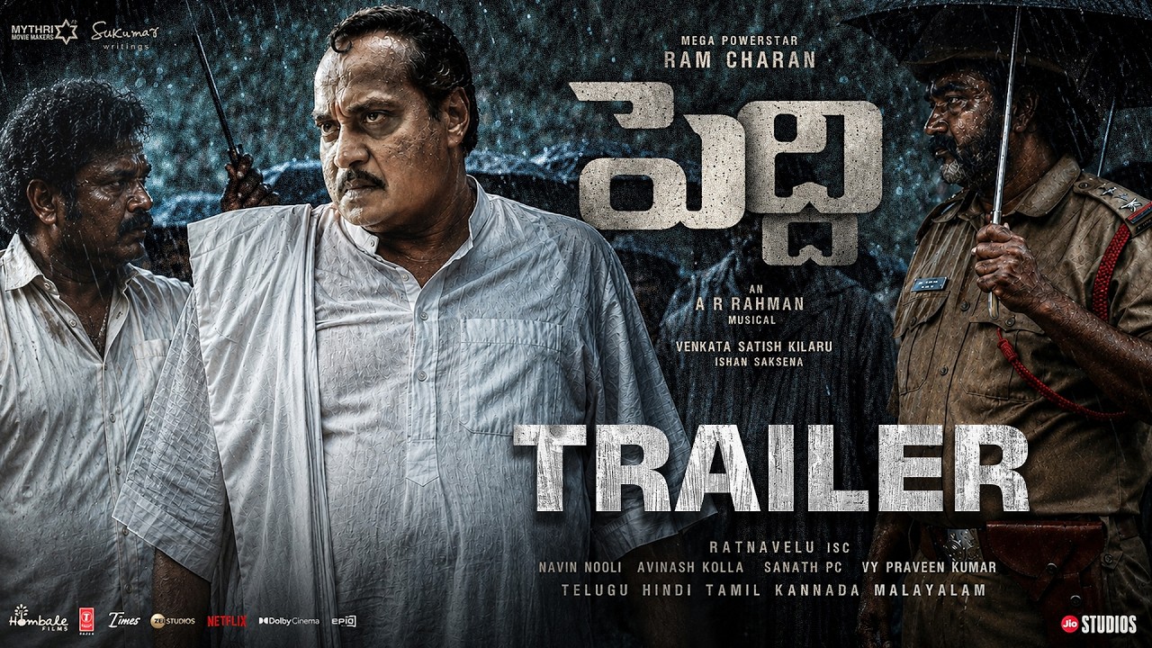 Peddi Official Trailer | Ram Charan | Janhvi Kapoor | A.R Rahman | Ram Charan Peddi Trailer