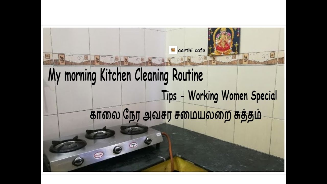 My Morning Kitchen Cleaning Routine  Tips - Working Women Special