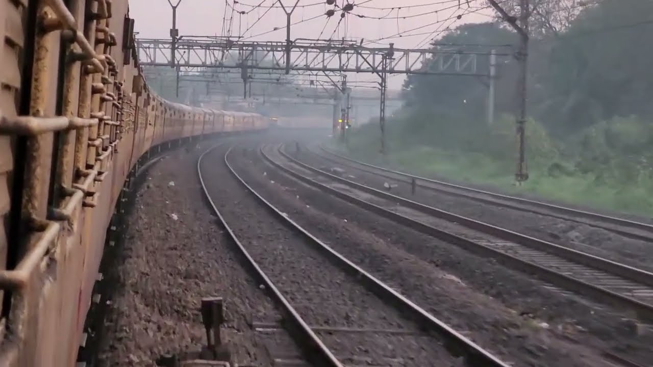 17617/Tapovan Express Full journey from CSMT Mumbai to Sambhajinagar (Aurangabad) 2022