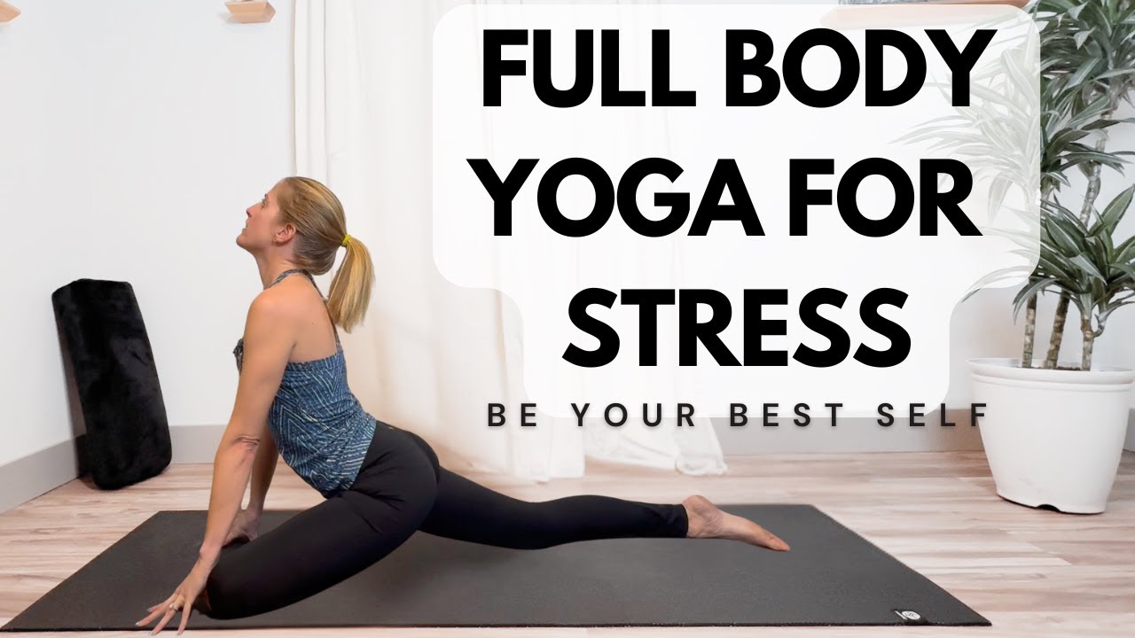 Yoga Flow for Stress Relief | 25-Minutes | Chest, Shoulder, and Hip Release