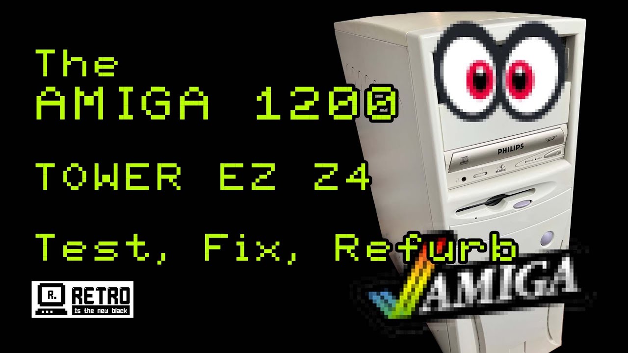 This is cool: The AMIGA 1200 Tower (EZ Z4 A1200) - Testing, fixing & Refurb