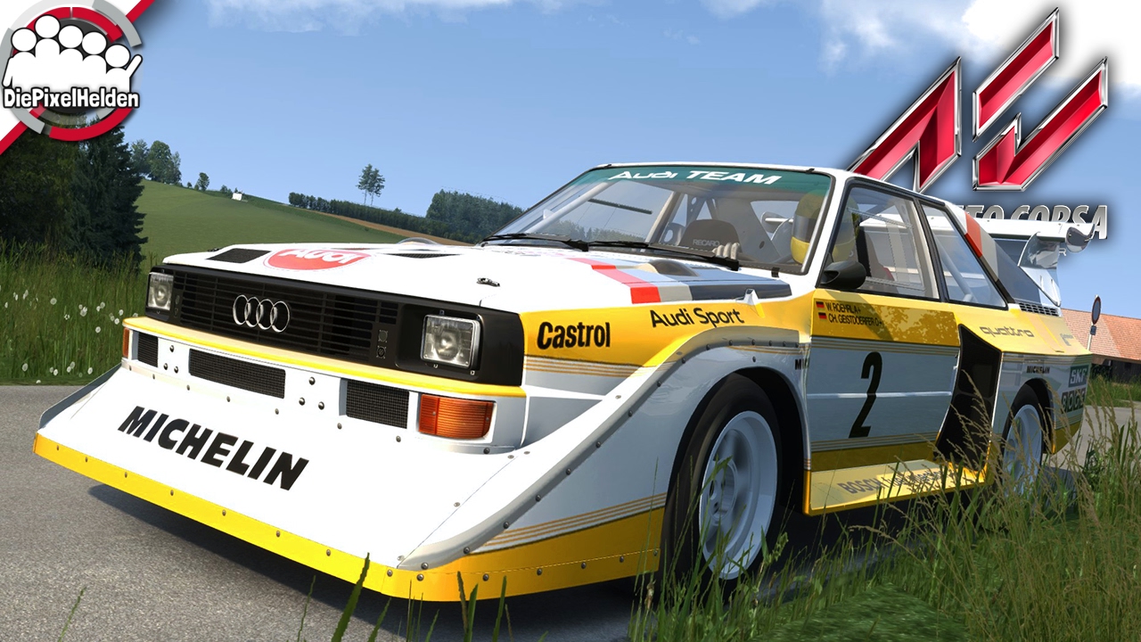 ASSETTO CORSA - Audi Sport quattro S1 E2 @ Aspertsham - Let's Play Assetto Corsa