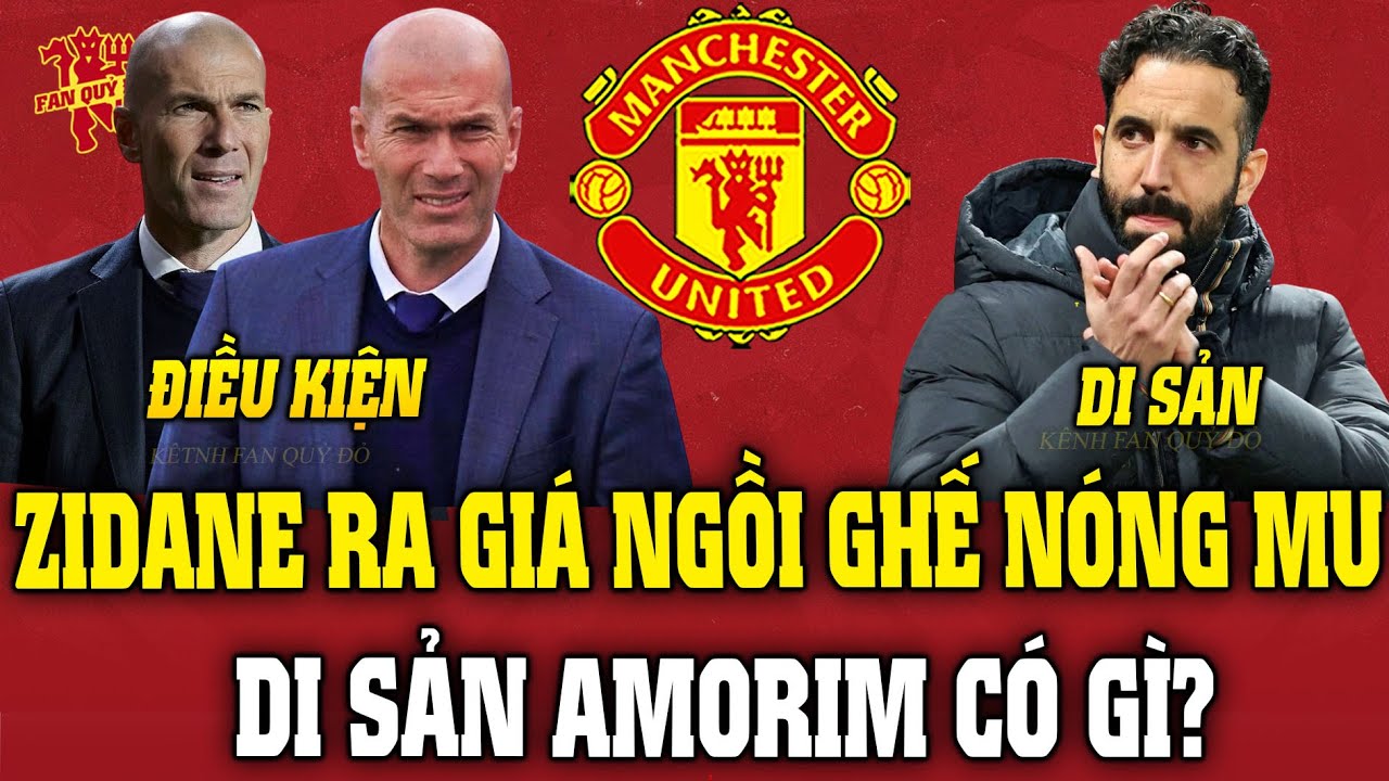 Tin MU S&aacute;ng 6/1: ZIDANE RA GI&Aacute; NGỒI GHẾ N&Oacute;NG MU; DI SẢN AMORIM C&Oacute; G&Igrave;?