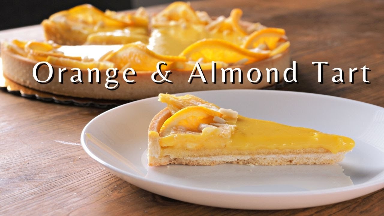 Orange Citrus & Almond Cream Tart