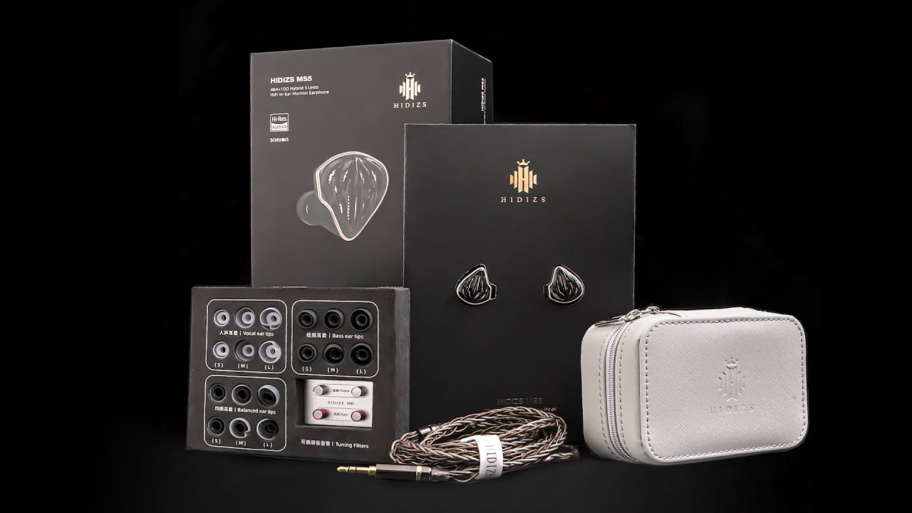 Unboxing - Hidizs MS5 - New Flagship IEMs from Hidizs