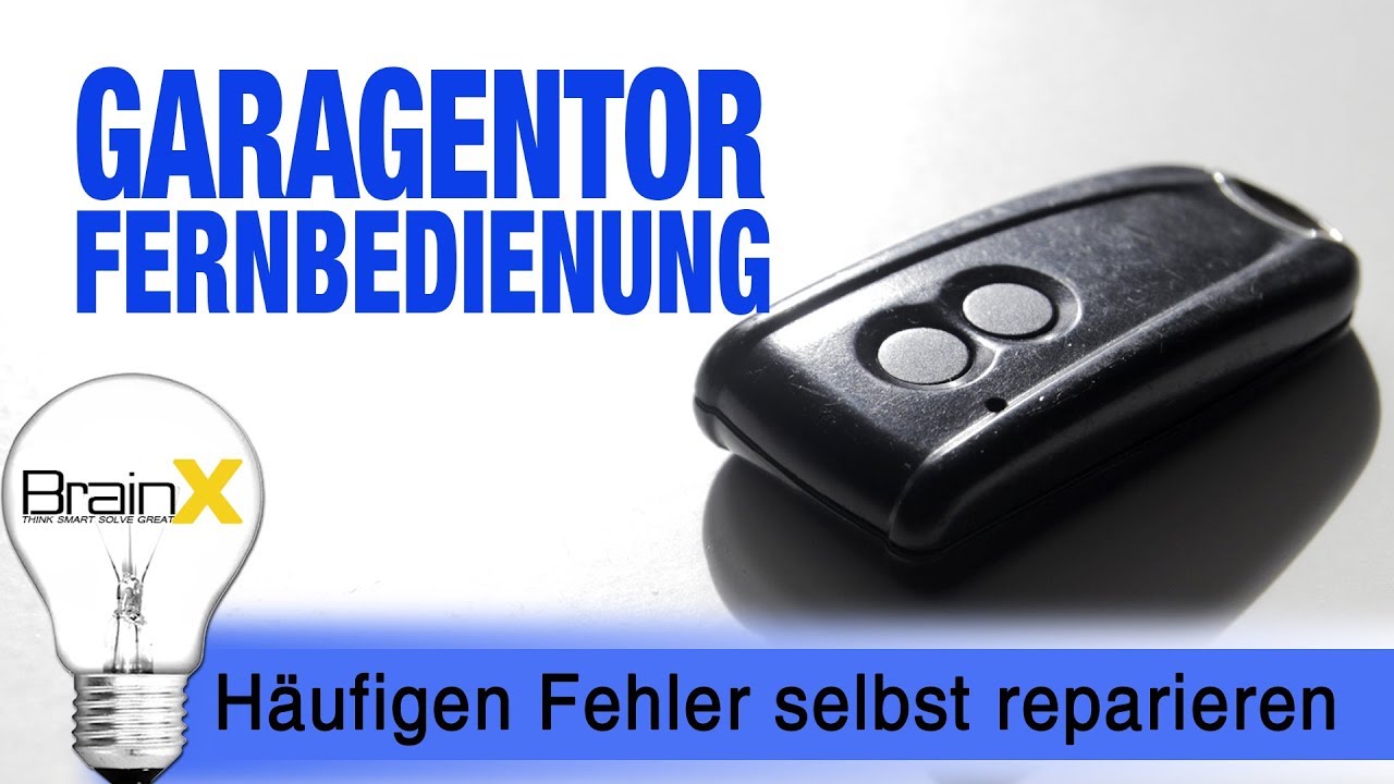 Garagentor Fernbedienung reparieren