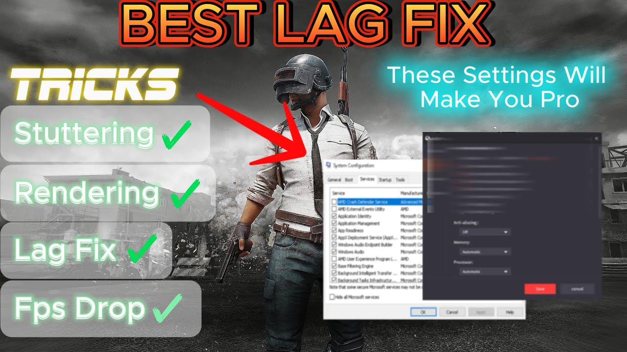 Best Gameloop Settings for PUBG Mobile || PUBG MOBILE 3.5 UPDATE LAG FIX 2024 || COMMANDO_141 lagfix