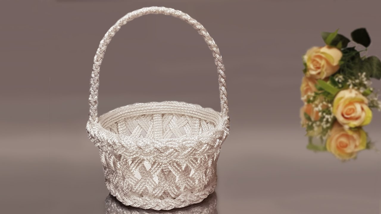 DIY😍Не ожидала, что строительные стяжки пригодятся при создании корзины