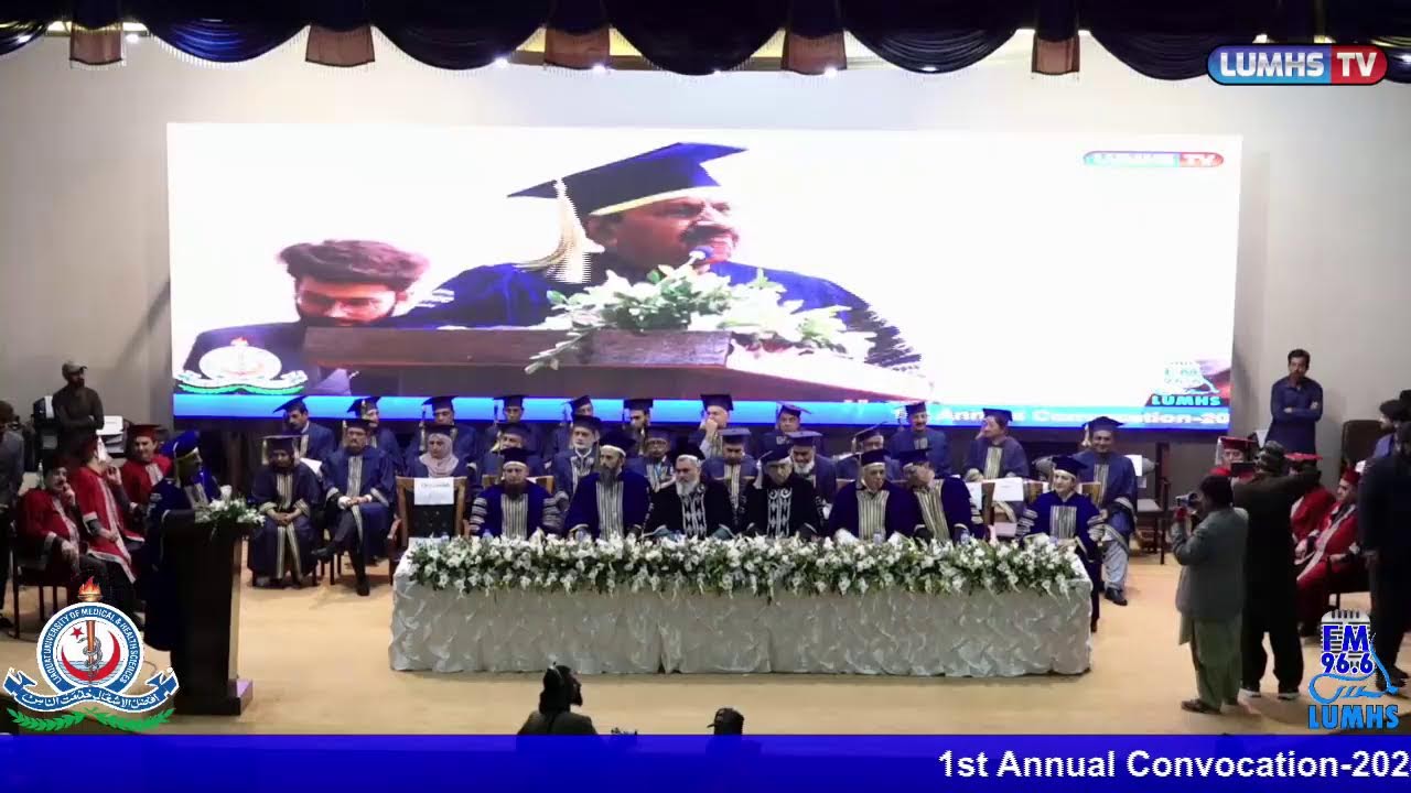 1st Annual Convocation-2024, Bilawal Medical College Jamshoro on 21st Dec.2024